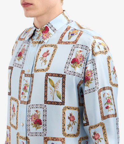 Pierre Louis Mascia ALOEGOTS Longsleeve Shirt Silk LIGHT BLUE ALOEGOTSSCML10643SE514658101