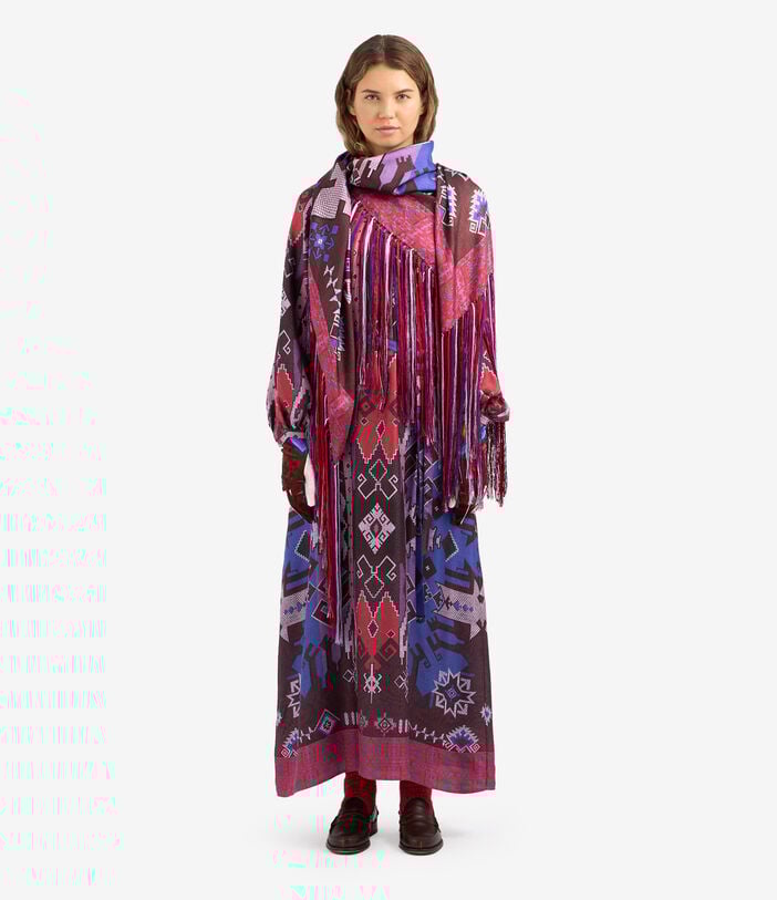 Pierre Louis Mascia ALOE Dress Silk Multicolor ALOESAB11524SE513354101