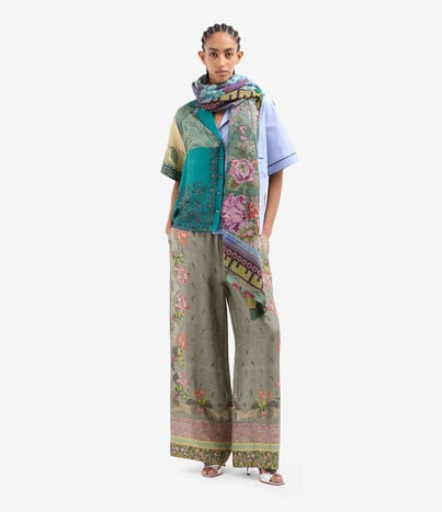 Pierre Louis Mascia ALORHI Shortsleeve Shirt Silk GIADA ALORHICMC12820SE518182101