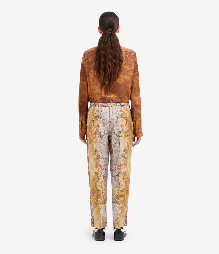 Pierre Louis Mascia ALOE Trousers Silk Pierre Louis Mascia ALOE Trousers Silk Multicolor ALOESPT10959SE516271101