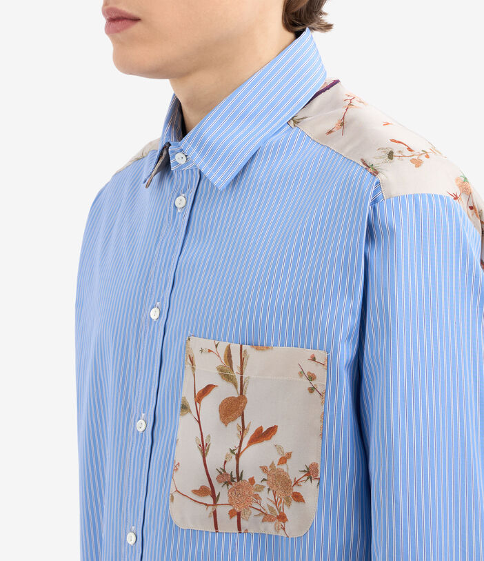 Pierre Louis Mascia ALOTHO Longsleeve Shirt Cotton Silk Multicolor ALOTHOCML12469CO514994101