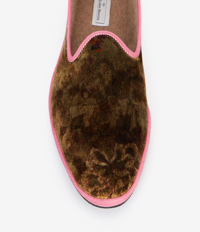 Pierre Louis Mascia KANPUR Loafer/Slippers Other fibres Multicolor KANPURPNTFRIULANEAF138764101