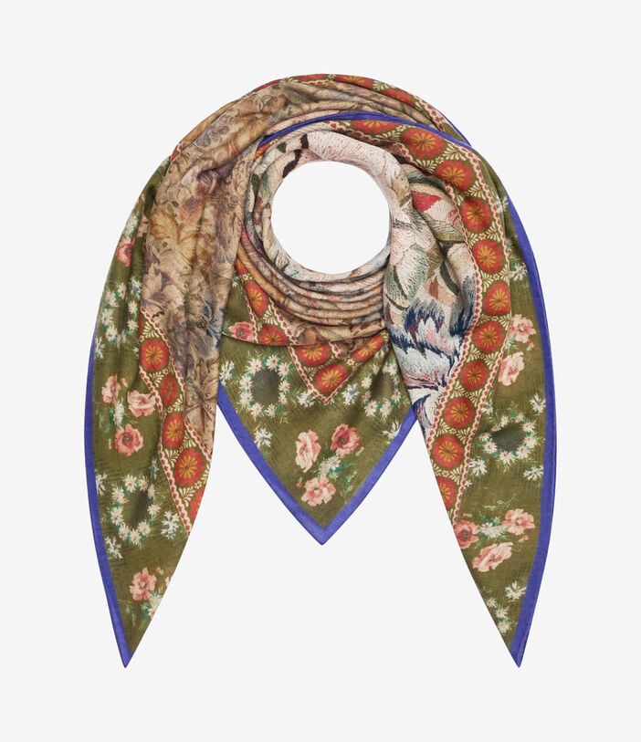 Pierre Louis Mascia MAGARWFB Shawl Scarf Wool 135x135 Pierre Louis Mascia MAGARWFB Shawl Scarf Wool 135x135 Multicolor MAGARWFBS135X135MWO515836101600