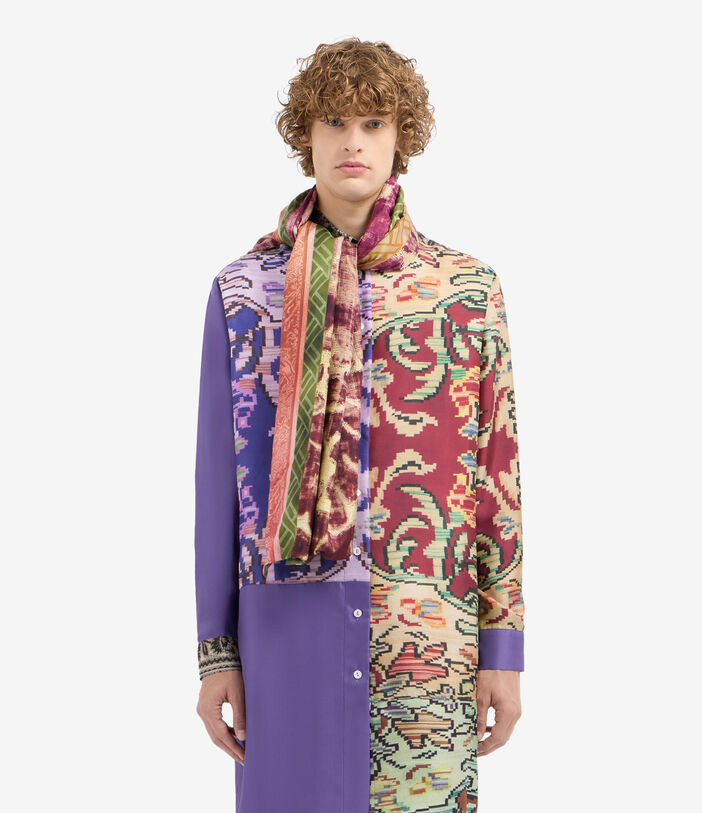 Pierre Louis Mascia ALOEWON Scarf Silk 65x190 Pierre Louis Mascia ALOEWON Scarf Silk 65x190 Multicolor ALOEWON065X190DSE51582810118
