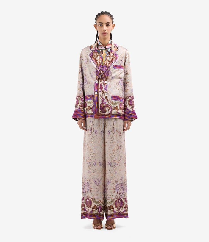 Pierre Louis Mascia MUTKA Jacket Silk MALVA MUTKASGC11351SE518146101