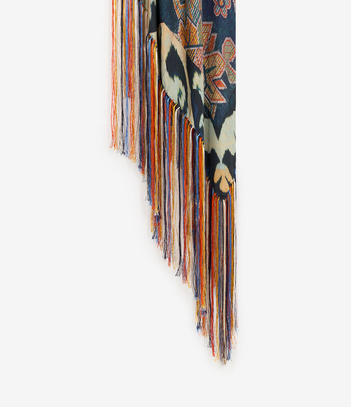 Pierre Louis Mascia ALOEUW Shawl Scarf Silk 135x135 Multicolor ALOEUWSW135X135INSE51234010118