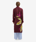 Pierre Louis Mascia ALOEGOTS Dressing Gown Silk WINE RED ALOEGOTSSVT12477SE514668101