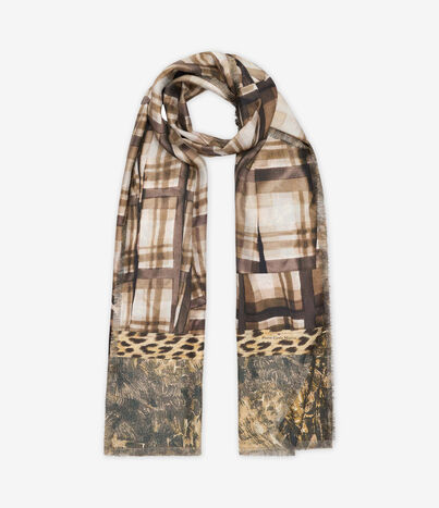 Pierre Louis Mascia FANCY Scarf Silk 65x190 CARTOGRAFIA IMPERIALE FANCY2S065X190SSE519119101