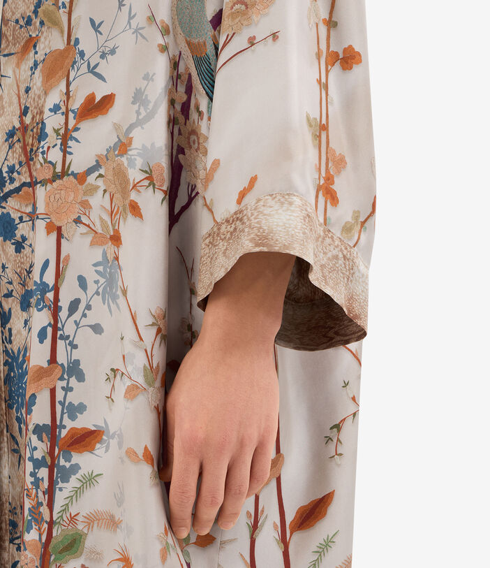 Pierre Louis Mascia ALOE Kimono Silk ECRU ALOEKM12528SE515049101