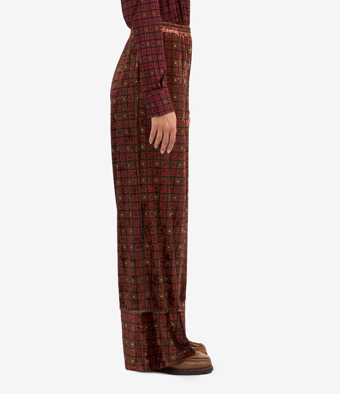 Pierre Louis Mascia RANAT Palazzo Trousers Polyester Multicolor RANATSPT12054PL139596103