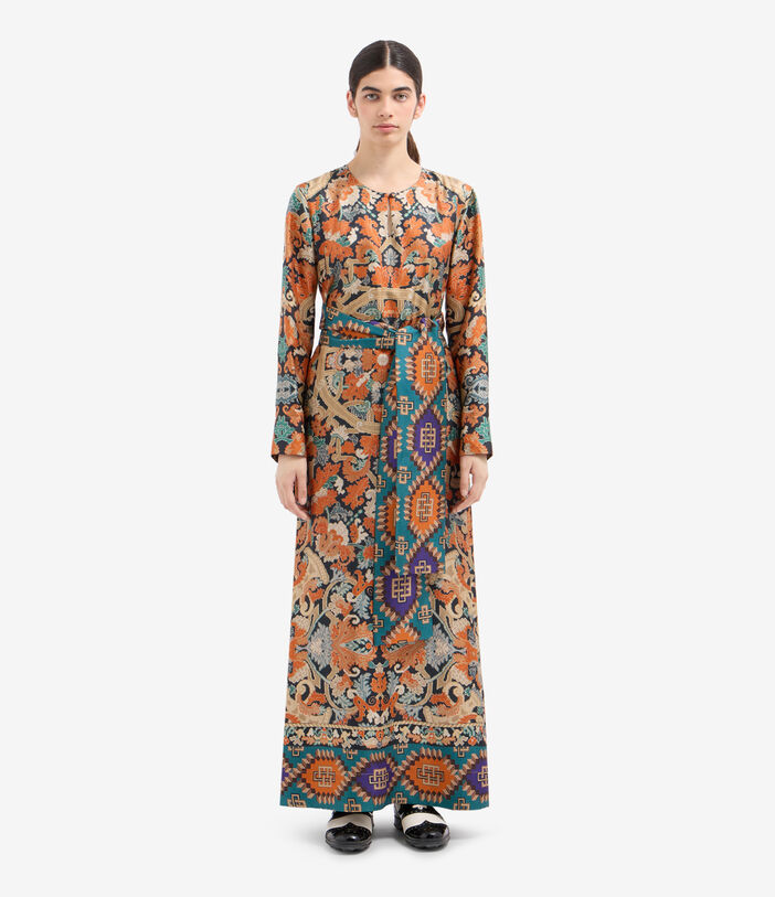 Pierre Louis Mascia ALOE Dress Silk Pierre Louis Mascia ALOE Dress Silk KILIM ALOESAB12365SE516384101