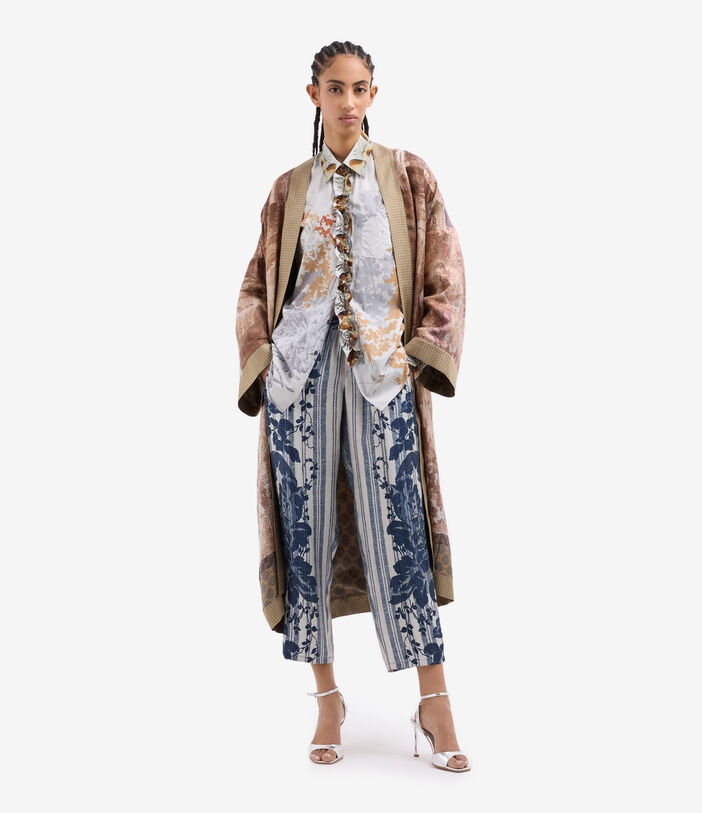 Pierre Louis Mascia DIOMEDE Longsleeve Shirt Cotton LOTO BIANCO DIOMEDESCML12813CO518210101