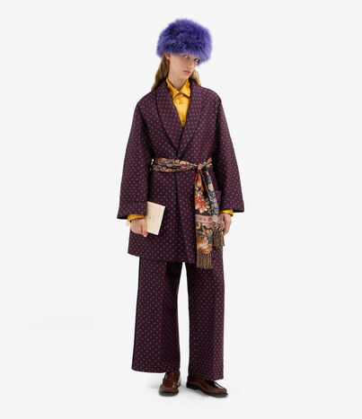 Pierre Louis Mascia JP688 Pantalon Soie MOSTO D'INVERNO JP688TFPT12937SEBORDEAUX