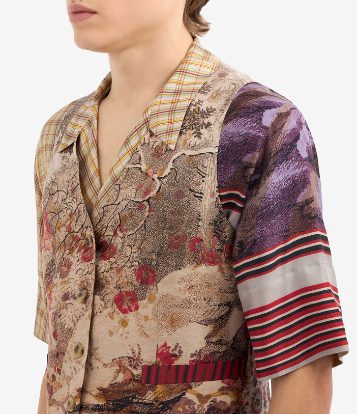 Pierre Louis Mascia ALODOX Gilet Silk PARCHMENT ALODOXGL12535SE515093101