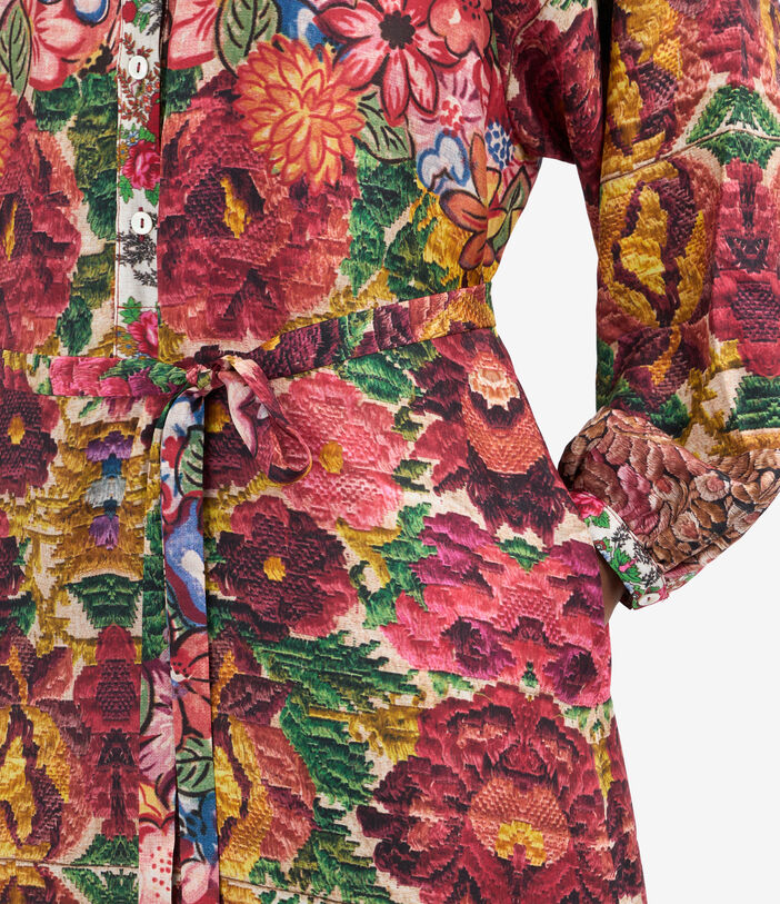 Pierre Louis Mascia ALOE Dress Silk Multicolor ALOESAB11524SE513356101