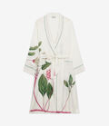 Pierre Louis Mascia ALOEGOTS Dressing Gown Silk WHITE ALOEGOTSSVT12477SE514662101