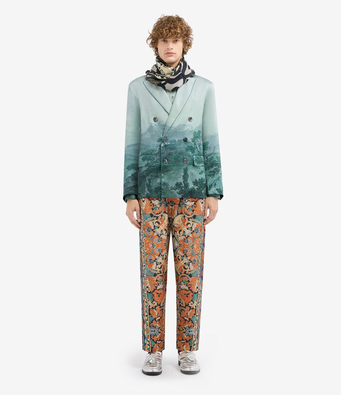 Pierre Louis Mascia ALOE Trousers Silk Pierre Louis Mascia ALOE Trousers Silk KILIM ALOESPT10959SE516278101