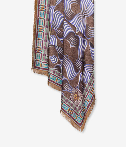 Pierre Louis Mascia ALOEUW Shawl Scarf Silk 135x195 CARTOGRAFIA DI PIETRA ALOEUWSW135X195S4SE518835101