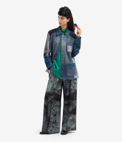 Pierre Louis Mascia JP682 Pantalon Viscose et Soie GRAFITE JP6822SPT12956VI519562103