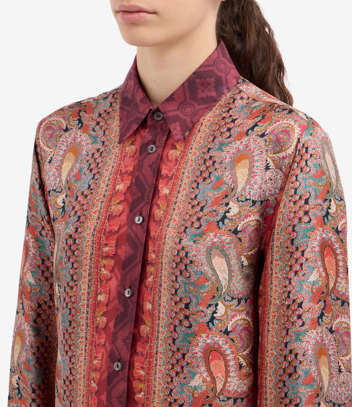 Pierre Louis Mascia ALOE Longsleeve Shirt Silk Pierre Louis Mascia ALOE Longsleeve Shirt Silk GRANATO ALOESCML12451SE516224101
