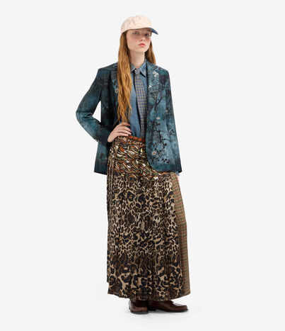 Pierre Louis Mascia DOXGR Skirt GRANATO VELATO DOXGRSGO10781PL519499101