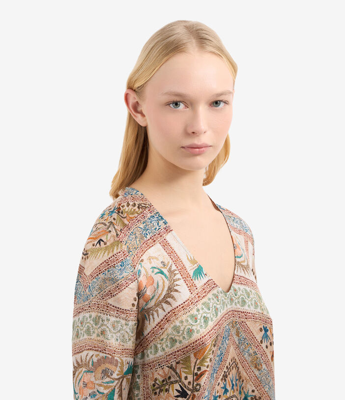 Pierre Louis Mascia ALOE Dress Silk MULTICOLOR ALOESAB12349SE514885101