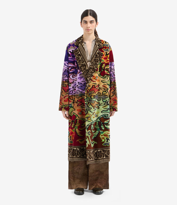 Pierre Louis Mascia REVDOX Jacket/Raincoat Cotton Multicolor REVDOXSPO12438CO516457101