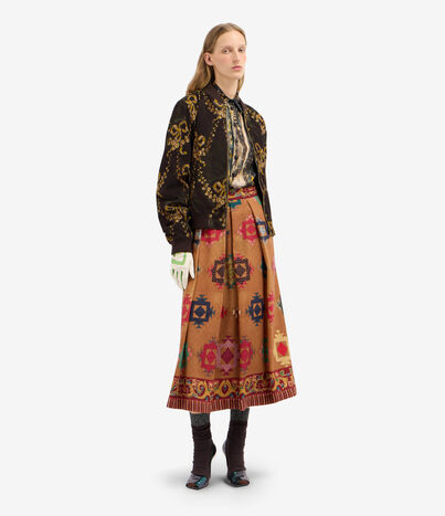 Pierre Louis Mascia BEATEX Skirt Wool ROSONE DI MIELE BEATEXSGO12360WO519469101