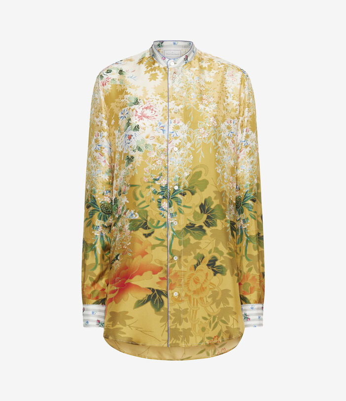Pierre Louis Mascia ALOE Longsleeve Shirt Silk Multicolor ALOESCML11185SE511539101