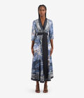 Pierre Louis Mascia CIALDA Wrap Dress Silk Pierre Louis Mascia CIALDA Wrap Dress Silk Multicolor CIALDASAB11914SE513357101