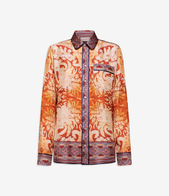 Pierre Louis Mascia ALOE Longsleeve Shirt Silk Multicolor ALOESCML10642SE516220101