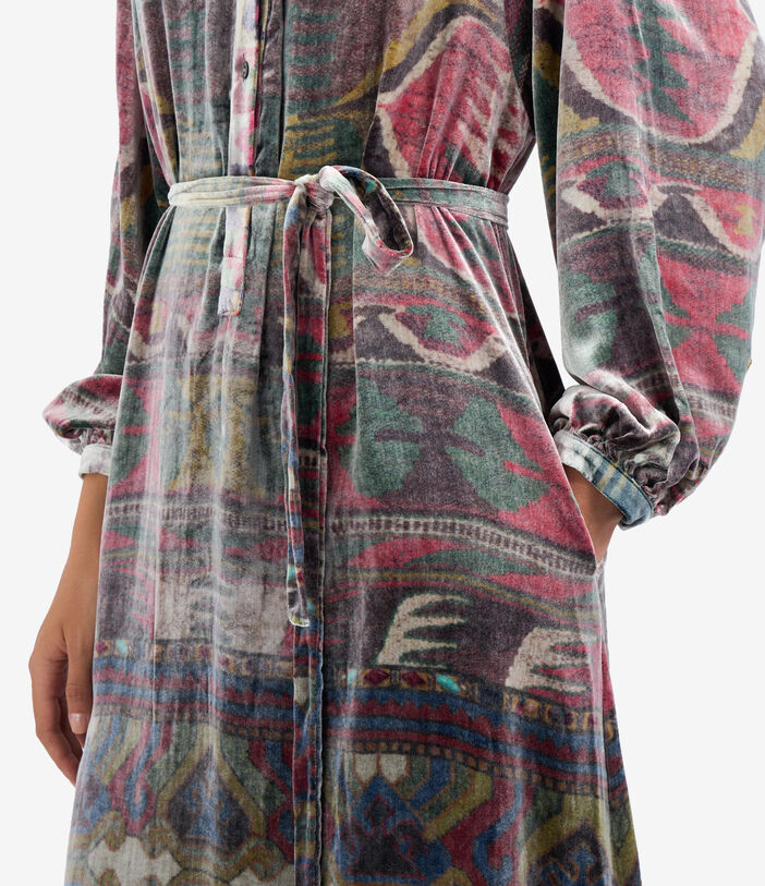 Pierre Louis Mascia KANPUR Dress Viscose Silk Multicolor KANPURSVAB12238VI513590101