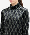 Pierre Louis Mascia RANAT Turtleneck Top Polyester Multicolor RANATSDO12351PL144295101