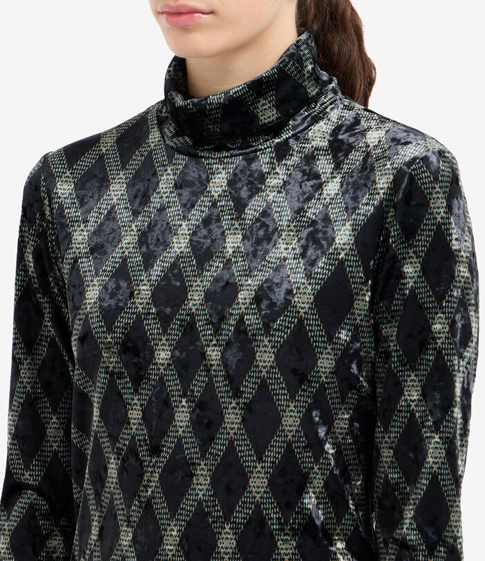 Pierre Louis Mascia RANAT Turtleneck Top Polyester Pierre Louis Mascia RANAT Turtleneck Top Polyester Multicolor RANATSDO12351PL144295101