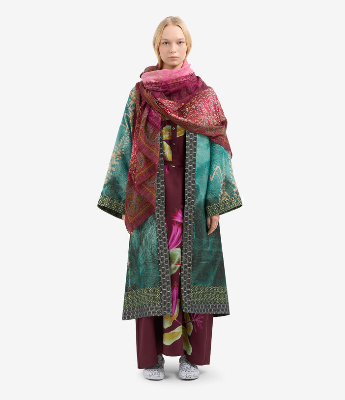 Pierre Louis Mascia PAX Kimono Wool AQUAMARINE PAXSWKM12187WO515048101