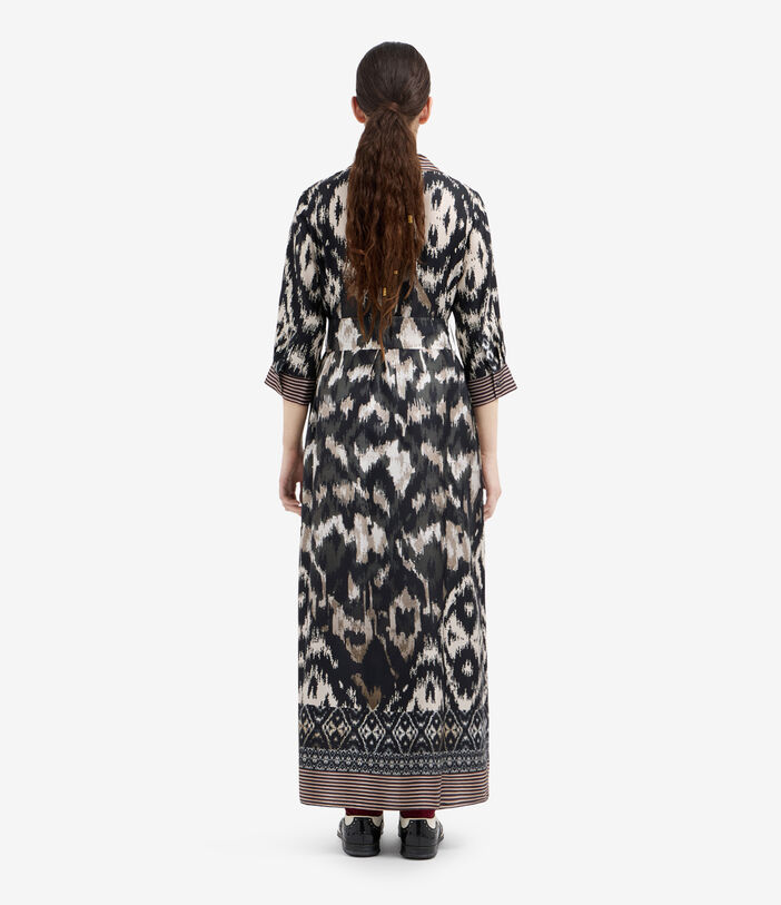 Pierre Louis Mascia ALOE Shirt Dress Silk Pierre Louis Mascia ALOE Shirt Dress Silk GRAFITE ALOESAB11899SE516289101