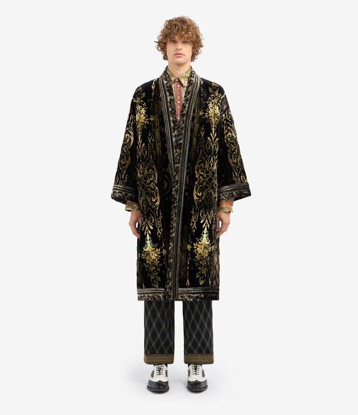 Pierre Louis Mascia KANADAS Kimono Viscose Silk Multicolor KANADASKM11944VI516455101