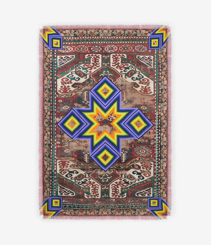 Pierre Louis Mascia ALOEUW Shawl Scarf Silk 135x195 Pierre Louis Mascia ALOEUW Shawl Scarf Silk 135x195 Multicolor ALOEUWSW135X195S4SE51231610118
