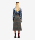 Pierre Louis Mascia CAKESC4 Skirt Wool Pierre Louis Mascia CAKESC4 Skirt Wool Multicolor CAKESC4SGO12358WO139740101