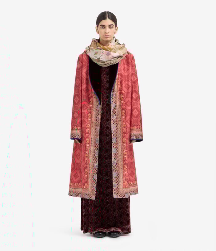 Pierre Louis Mascia ENDOKA Dressing Gown Silk Pierre Louis Mascia ENDOKA Dressing Gown Silk Multicolor ENDOKAVT12648SE516545101