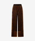Pierre Louis Mascia KANADA Palazzo Trousers Viscose Silk Multicolor KANADAPT12599VI516595101