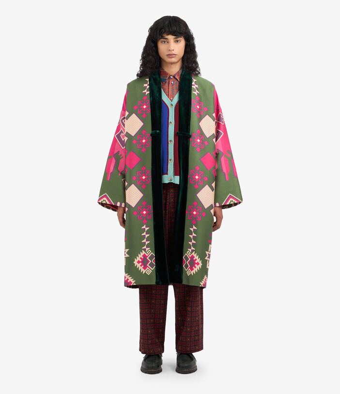 Pierre Louis Mascia JP332ADA Kimono Silk Multicolor JP332ADAKM12344SEKILIM