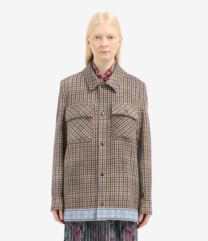 Pierre Louis Mascia PANCAKE Jacket Wool Pierre Louis Mascia PANCAKE Jacket Wool Multicolor PANCAKESGACG10958WO143932101