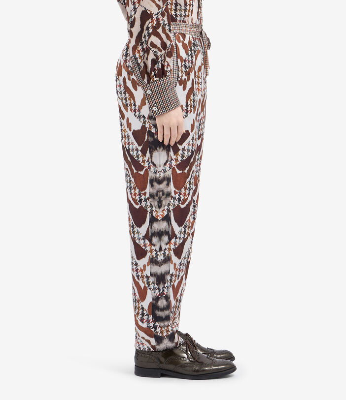 Pierre Louis Mascia ALOE Trousers Silk Pierre Louis Mascia ALOE Trousers Silk Multicolor ALOESPT10959SE516272101
