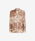 Pierre Louis Mascia ALOE Longsleeve Shirt Silk TERRA CIPRIATA ALOESCML10642SE518111104