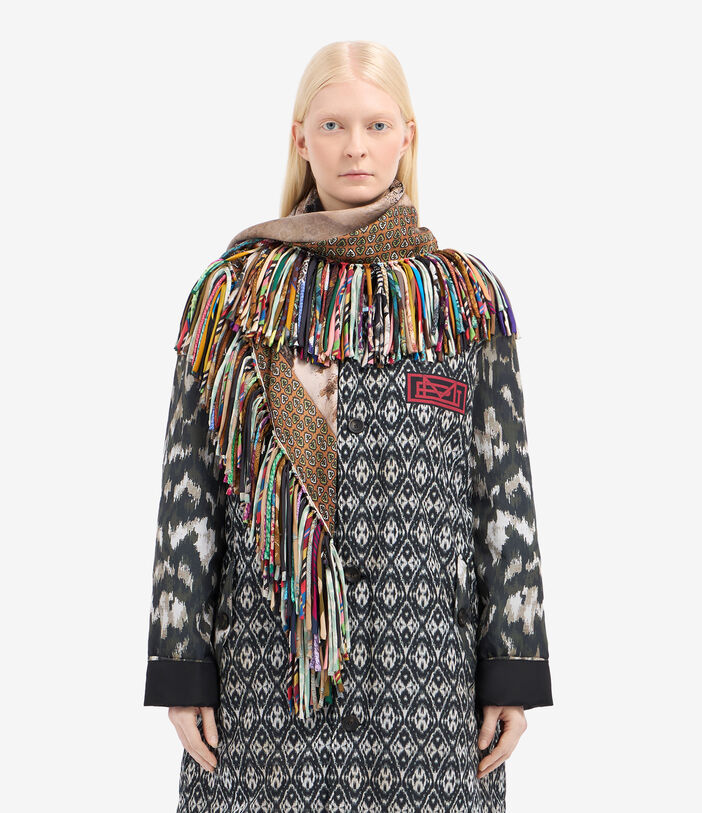 Pierre Louis Mascia ALOEUW Bandana Scarf Silk 90x90 Multicolor ALOEUWSW090X090MSTSE51581210118