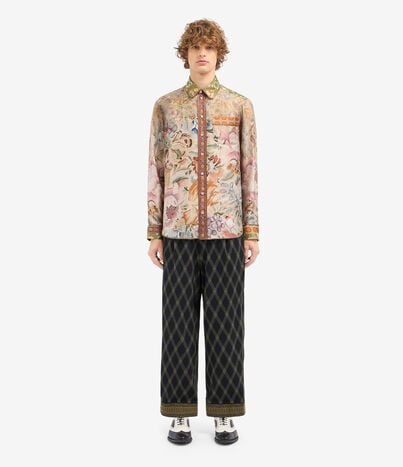 Pierre Louis Mascia ALOE Longsleeve Shirt Silk Multicolor ALOESCML10642SE516217101
