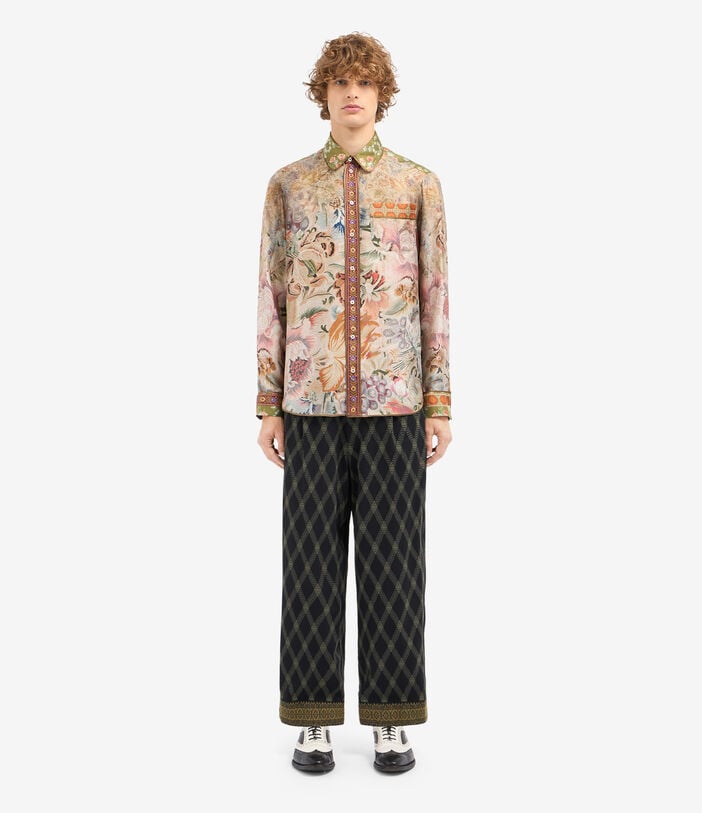 Pierre Louis Mascia ALOE Longsleeve Shirt Silk Pierre Louis Mascia ALOE Longsleeve Shirt Silk Multicolor ALOESCML10642SE516217101
