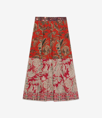Pierre Louis Mascia SALATO Skirt Cotton Multicolor SALATOSGO12360CO514868101