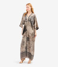 Pierre Louis Mascia MUTKA Kaftan Dress Silk LITOGRAFIA FUM&Eacute; MUTKASAB12658SE518028101